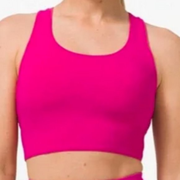 Lululemon Stash It Bra Crop Ripened Raspberry - Picture 7 of 9